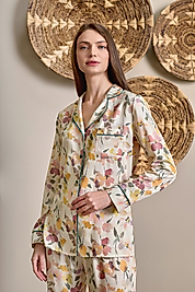 1134 DARİA ÖNDEN DÜĞMELİ DESENLİ PİJ. TK