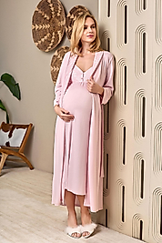 1107 MARİA LOHUSA GECELİK SABAHLIK TK. PEMBE